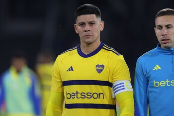 Marcos Rojo, capitán de Boca
