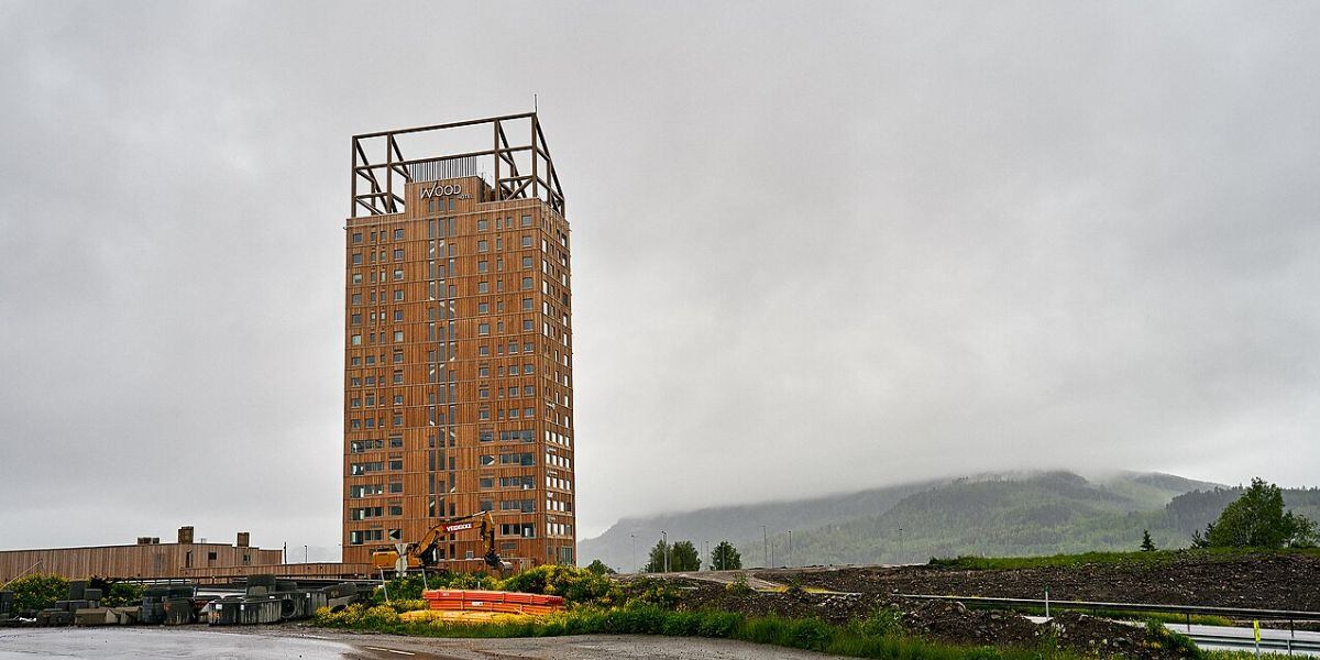 Cómo es Mjøstårnet, el edificio de madera más alto del mundo
