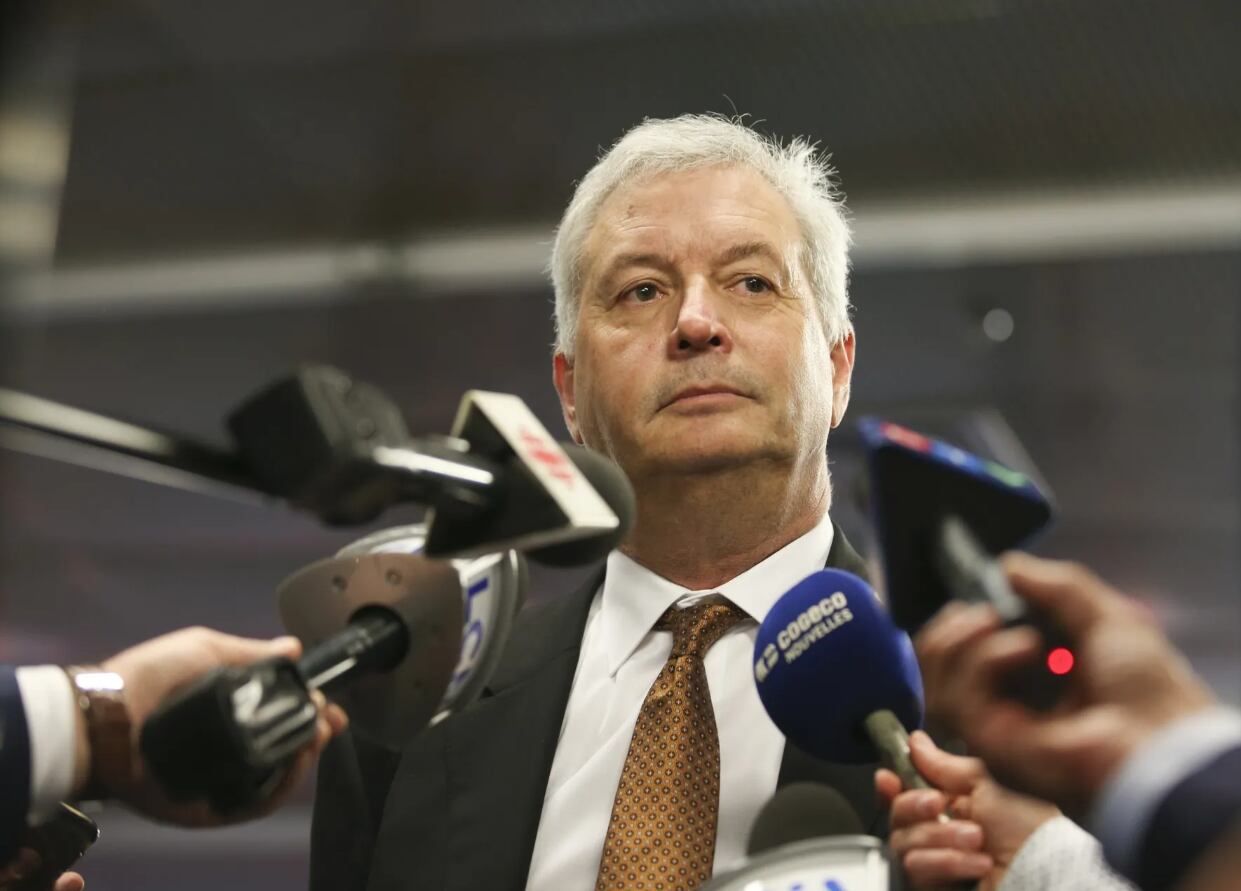 Rousseau ya había sido criticado en 2021 por priorizar el inglés en un discurso en Montreal y su escaso compromiso con el francés (Christinne Muschi/Bloomberg)