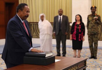 Abdalá Hamdok en una fotografía