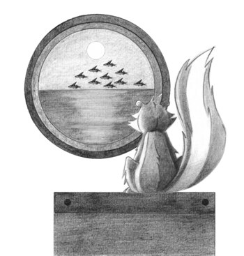 Ilustraciones interiores en ‘Pandilla salvaje