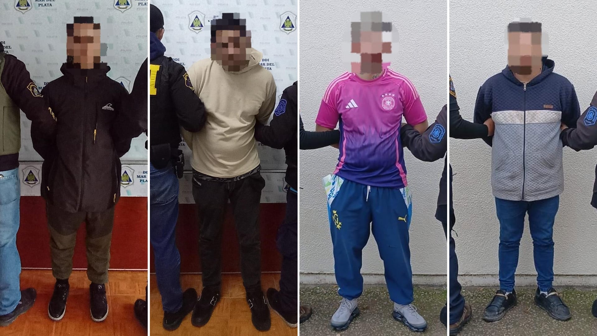 Cayeron cuatro integrantes de “La Banda de Eliseo El Encargado”