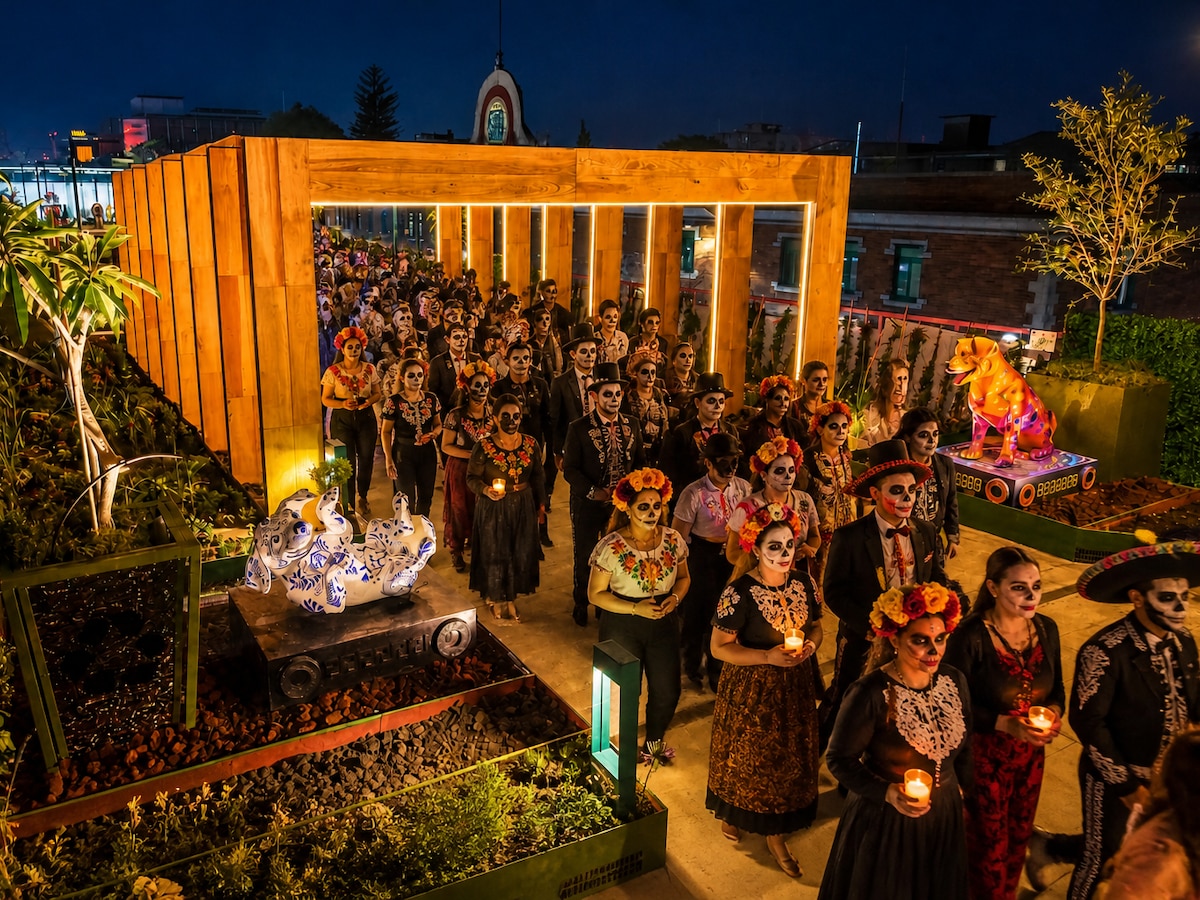 Caminata al Mictlán: el recorrido nocturno que llevará el Día de Muertos a la calzada flotante de Tlalpan, gratis - Infobae