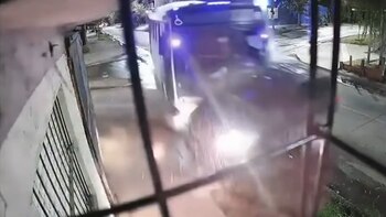 Luego del brutal impacto el