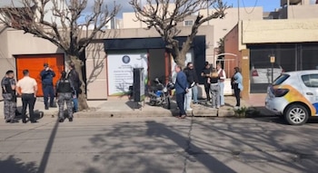 La gestoría en donde fue asesianda la víctima (Gentileza: El Doce.tv)