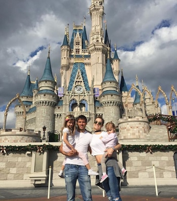 La pareja vivió por años