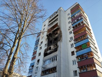 Una vista muestra un edificio