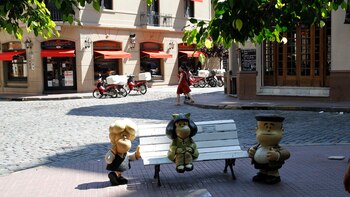 El banco ubicado en Defensa