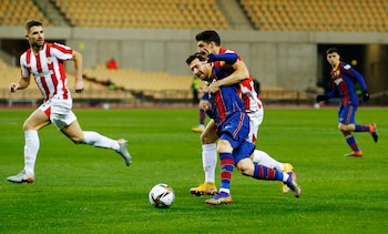 Lionel Messi, bien contenido en