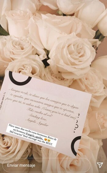 Regalo de Angela Aguilar a Chiquis