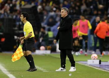 Christophe Galtier en acción durante