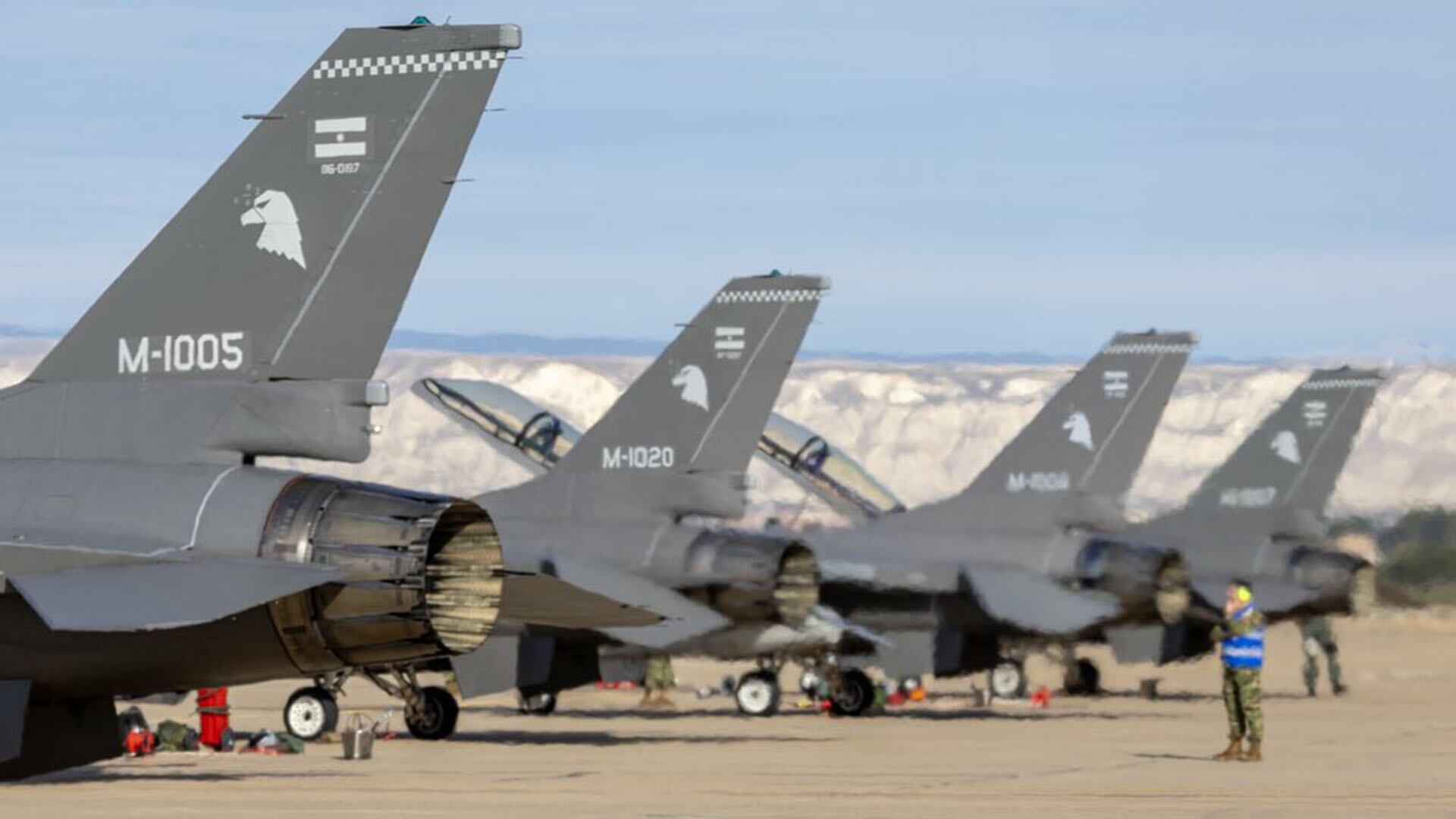 Los cazas F-16 a Argentina representan una inversión de 300 millones de dólares en defensa nacional