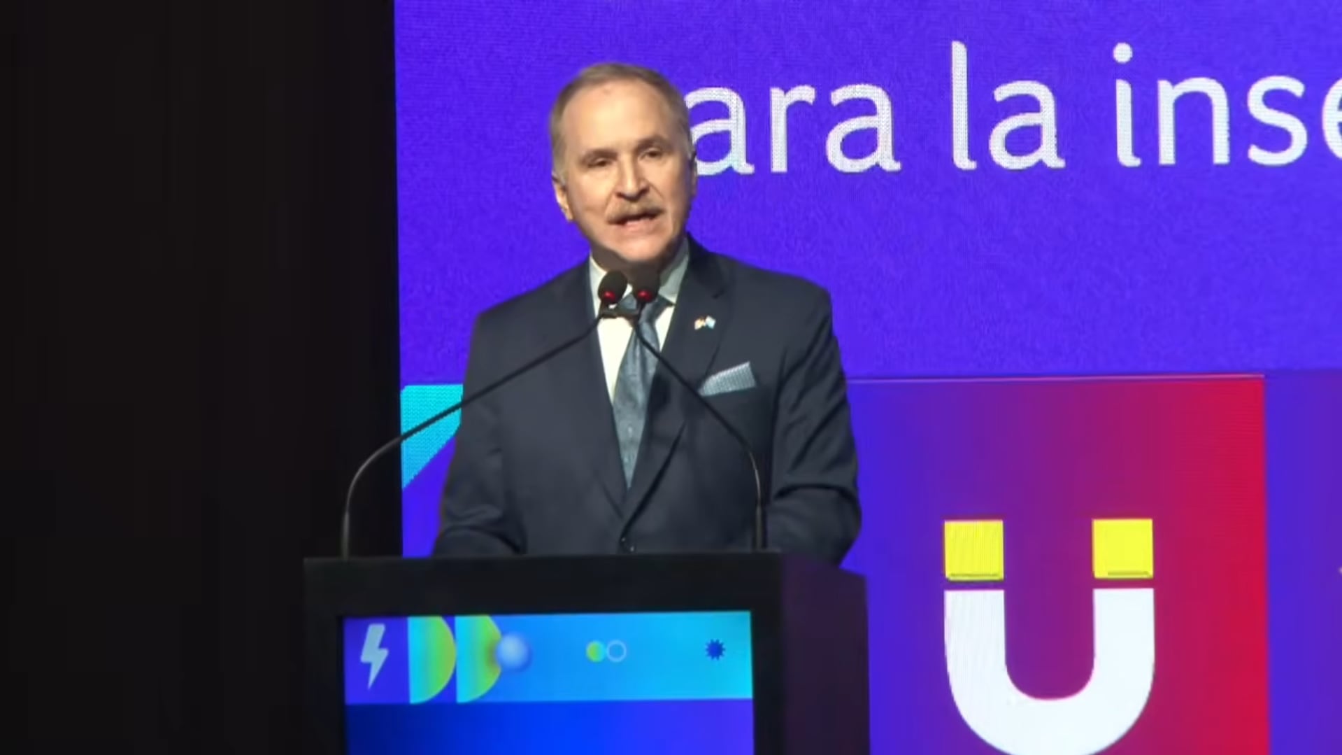 El embajador de Estados Unidos en Argentina, Peter Lamelas
