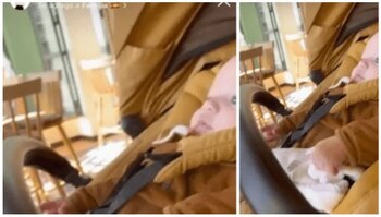 La pequeña Inti fue mostrada