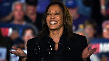 Las proyecciones dan a Harris