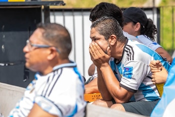 La final del Mundial se vivió en grande en El Salvador con plazas llenas por Argentina y España