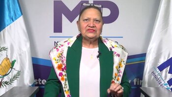 La fiscal general de Guatemala,