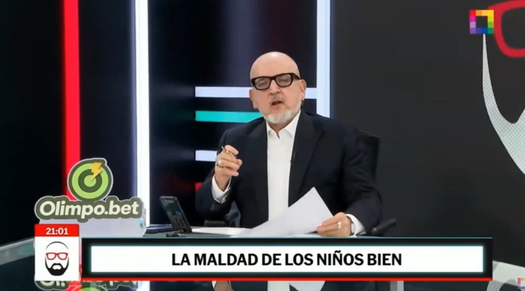 Beto Ortiz menciona el penal de Ancón II tras denuncia en Liceo Naval: “Cuando digo cárcel, no estoy exagerando”. Captura: Beto a Saber.