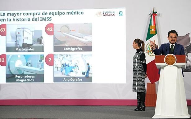 El Gobierno Federal logró adquirir equipo de alta tecnología para mejorar el tratamiento y obtener diagnósticos oportunos. Foto: (IMSS)