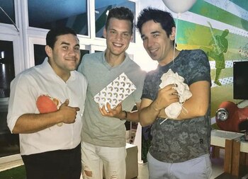 Martín Rojas, Gonzalo Vázquez y