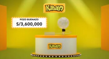 Kábala: video del último sorteo
