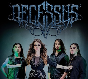 El grupo informó que no podrá viajar a Bogotá y pidió disculpas al público que esperaba su concierto - crédito @decessus_official/ Instagram