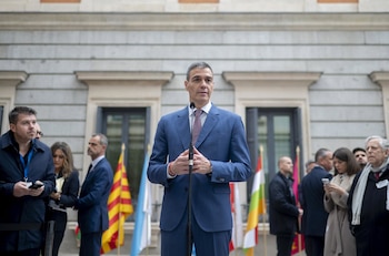 El presidente del Gobierno, Pedro