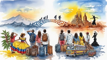 España reveló la cifra oficial de ciudadanos: una gran cantidad nacieron en el exterior y la mayoría de los que llegan son colombianos