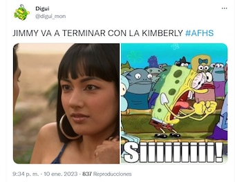 Usuarios reaccionan a escena de