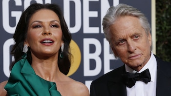 Catherine Zeta-Jones y Michael Douglas