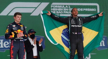 Hamilton se robó el show