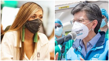 Congresista Katherine Miranda y alcaldesa