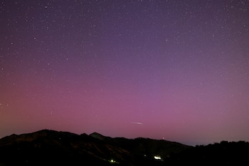 La aurora boreal, vista desde