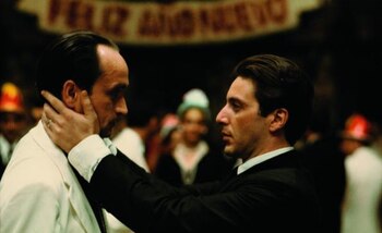 Pacino narra el destino detrás de su icónico papel en "El Padrino" y el origen siciliano de su abuelo en su nuevo libro (Archivo)