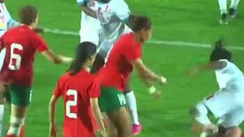 El feroz golpe con el