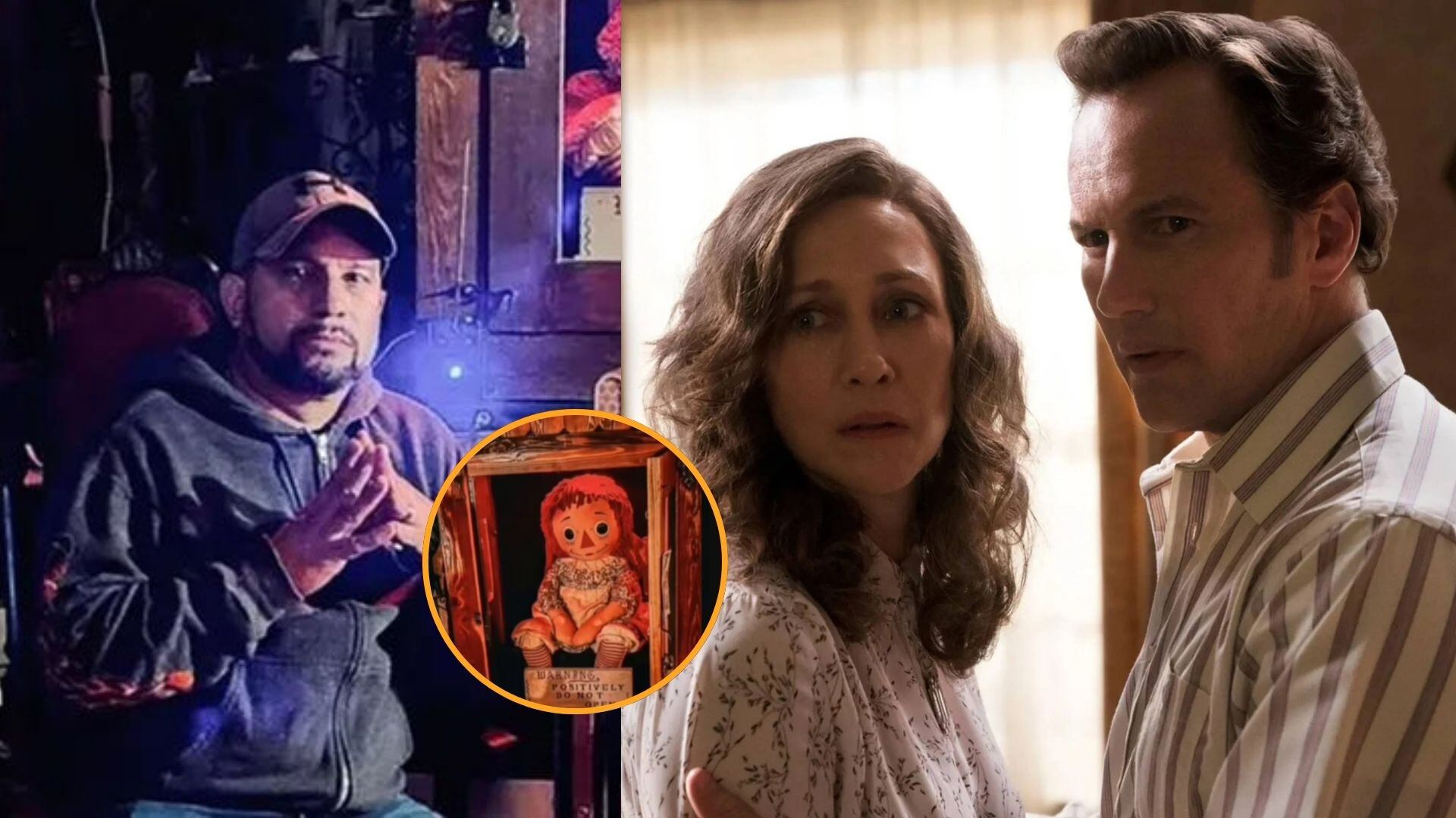 El director Michael Chaves reconoció que deseaban rendir homenaje a Rivera sin perder el tono del filme de terror.(Composición/Warner Bros. Latam)