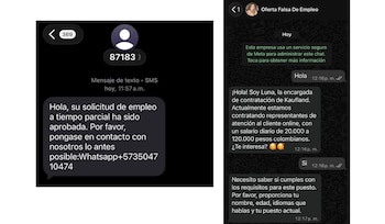 (SMS de iPhone / WhatsApp)