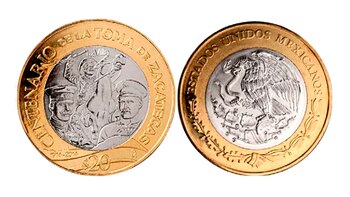 Existe una moneda de 20