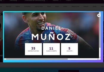 El antioqueño disputó 35 partidos