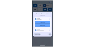 Punto azul de ubicación en Android