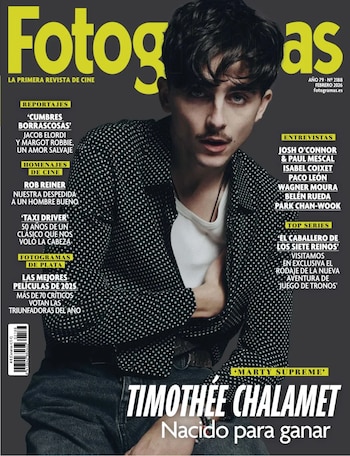 Timothée Chalamet afirmó que persigue