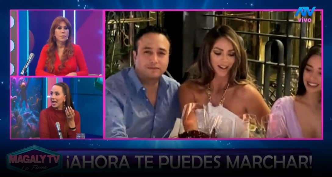 Magaly Medina vincula publicación de “Señor Mentira” con la ruptura entre Sheyla Rojas y Sir Winston. Captura: Magaly TV La Firme.