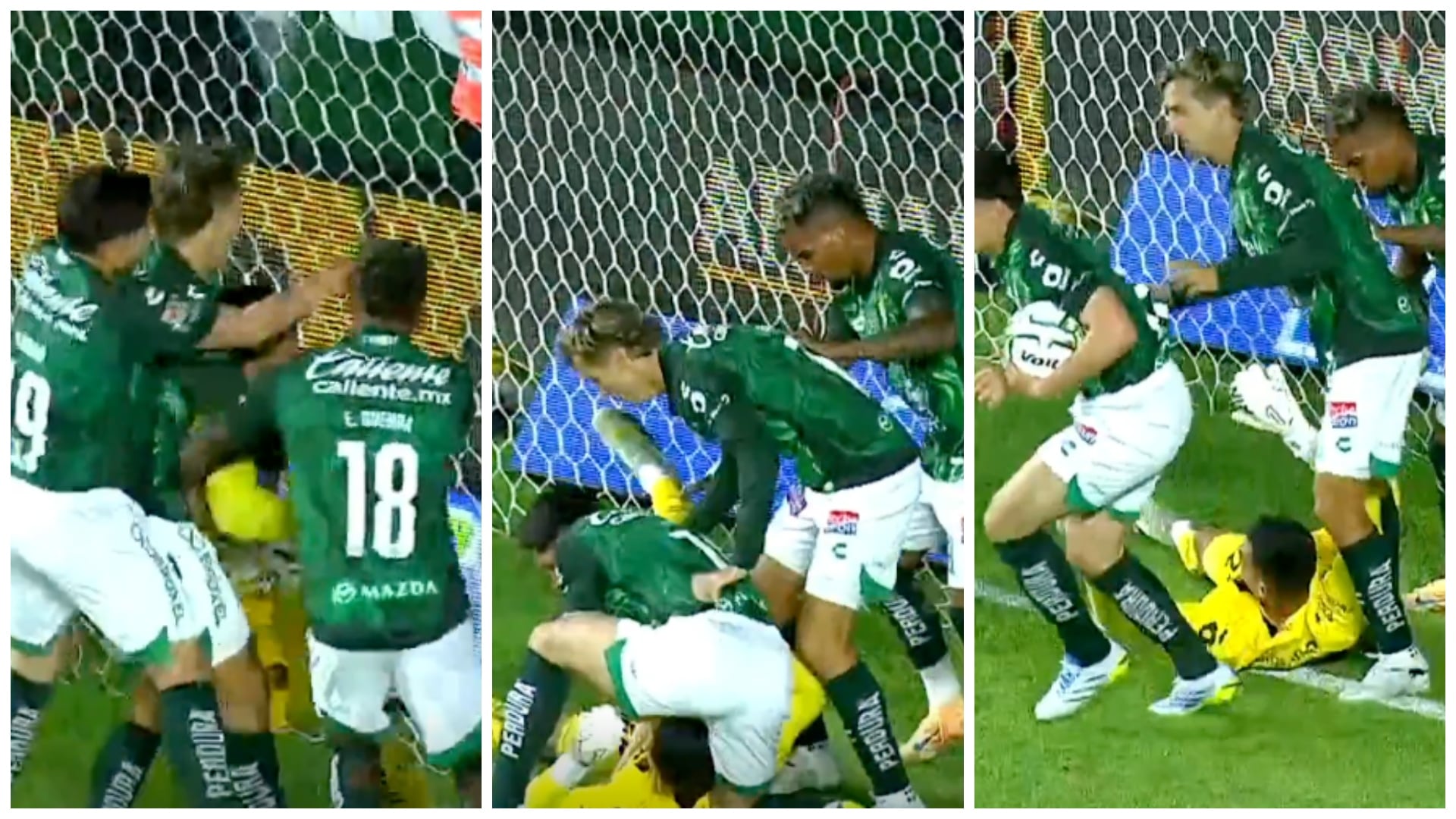 “¿Por qué golpean al portero?” Girlies ven León vs. Atlas y descubren otro truco de la Liga MX