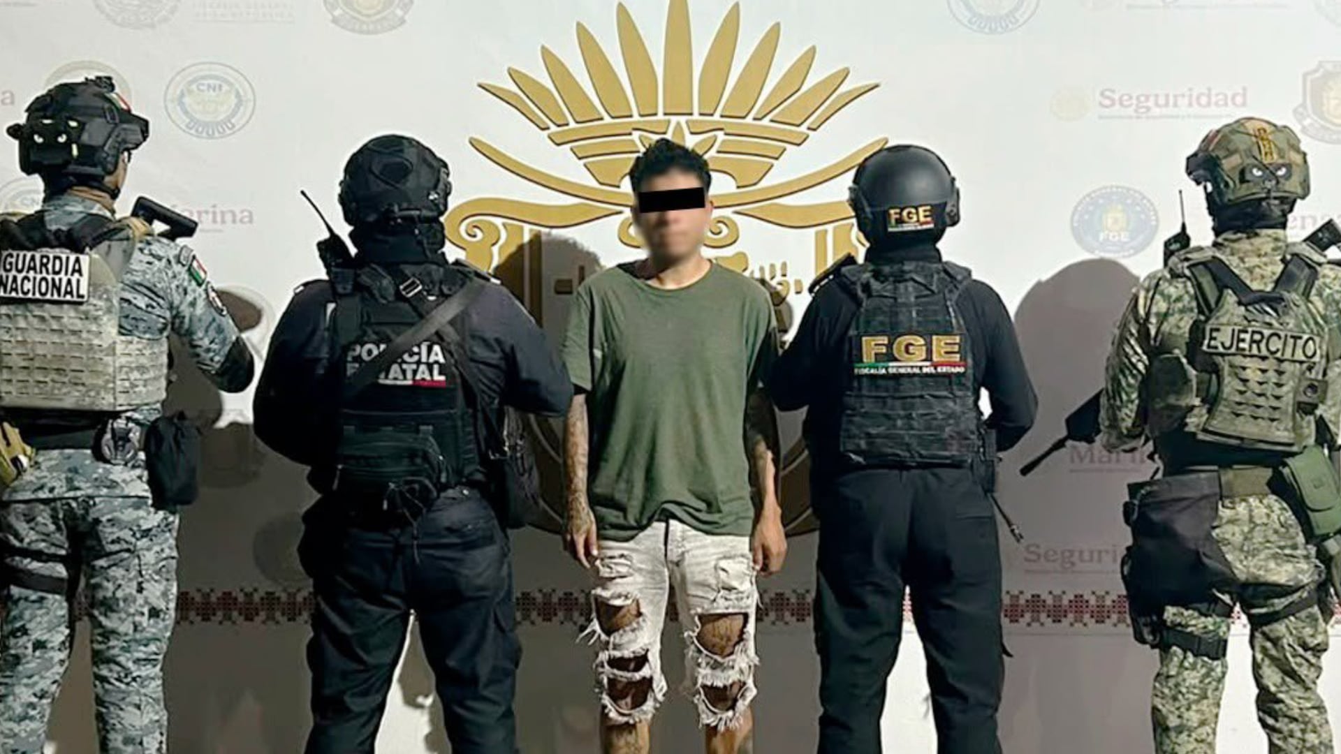 Capturan a "El Charro", miembro de La Familia Michoacana acusado de desaparecer a un menor en Guerrero