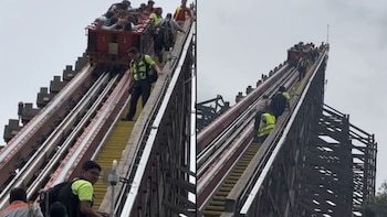 Al menos cuatro trabajadores subieron