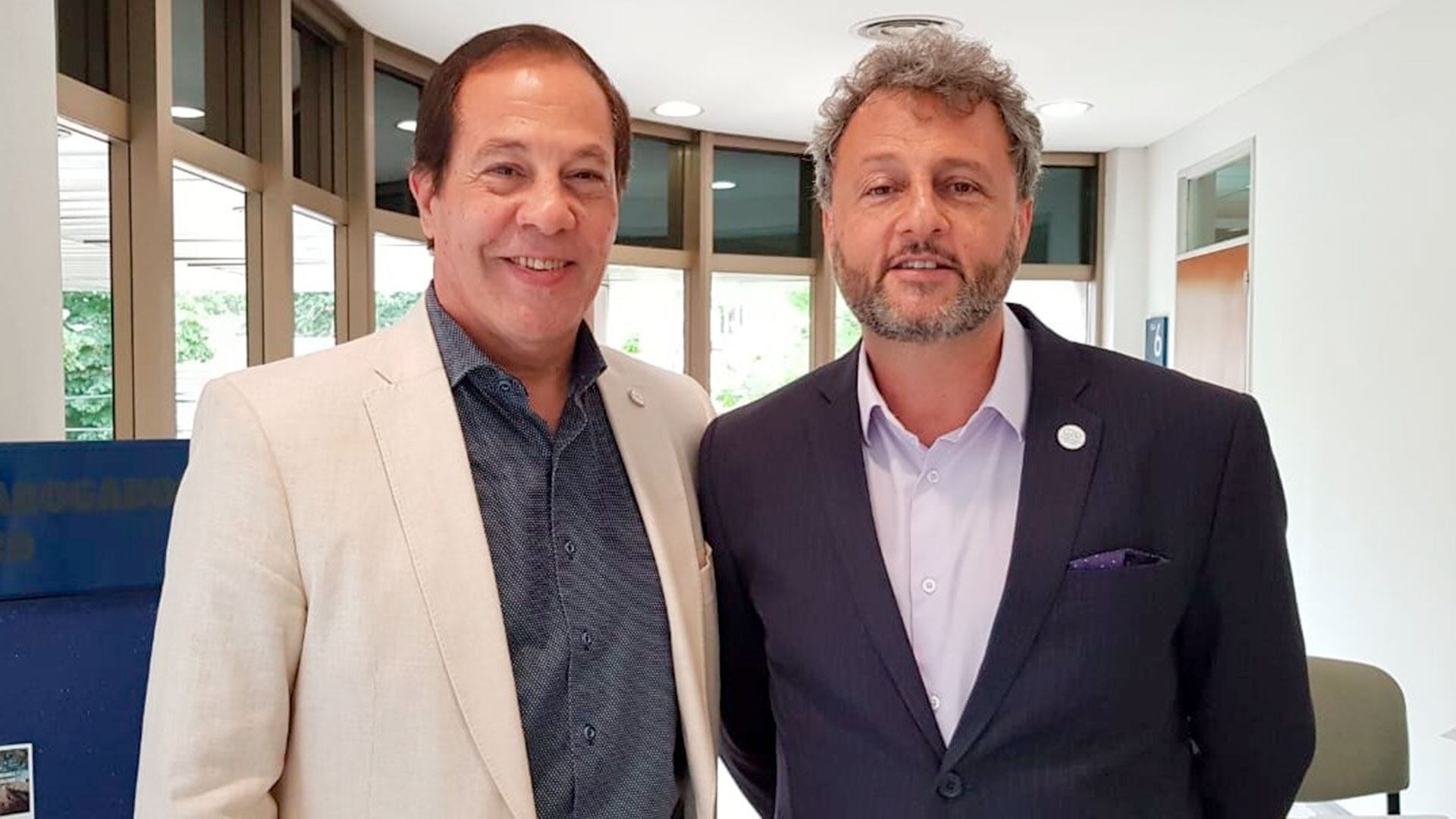 Claudio Aquino y Omar Yasín, ex secretario de Trabajo