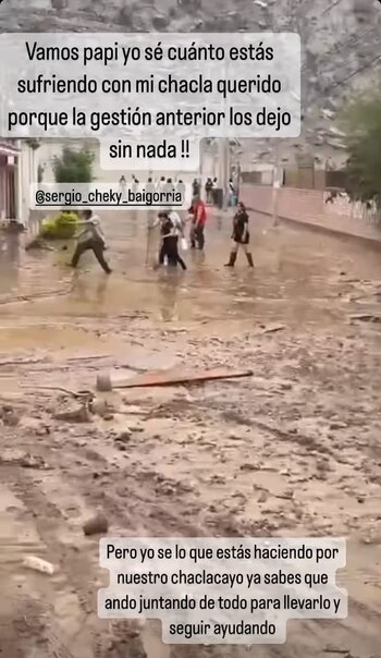 Alejandra Baigorria salió en defensa