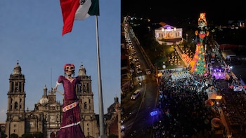 La catrina monumental de CDMX ya tiene rival: Veracruz presume catrina de más de 33 metros