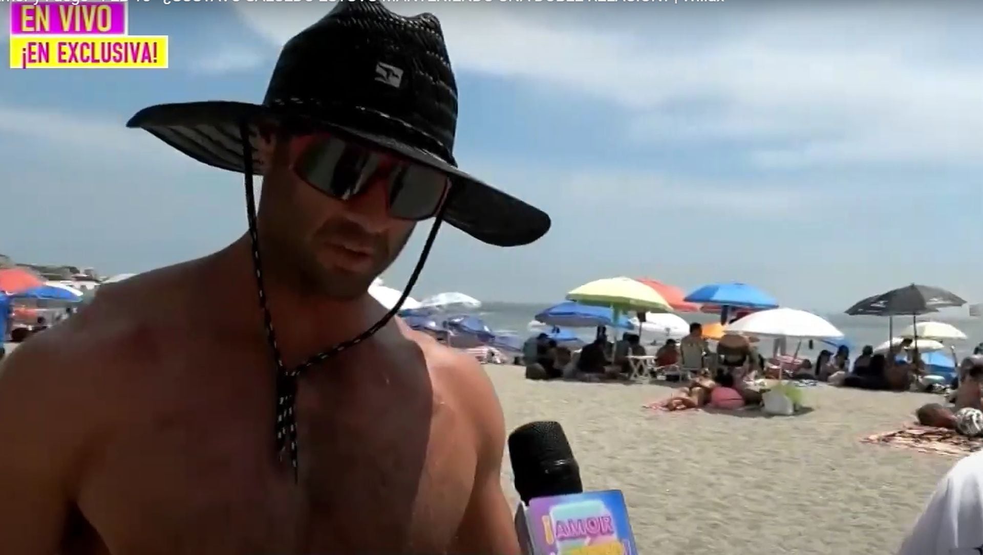 María Pía Vallejos optó por hablar con claridad sobre su relación con Salcedo, destacando afinidades personales y un proceso que describe como natural. (Willax / Amor y Fuego)