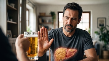 Adiós al hígado graso: lo que debes dejar de tomar desde hoy para reducir el exceso de grasa hepática